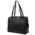 Bolsa de ombro Chanel em couro de bezerro preto - vista 2