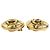 Chanel Gold CC gesteppte Clip-On-Ohrringe vergoldet - Ansicht 8