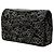 Chanel Black Paris Shanghai Medium Tweed Strass Embellished Pudong Double Flap - Ansicht 2