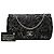 Chanel Black Paris Shanghai Medium Tweed Strass Embellished Pudong Double Flap - Ansicht 7