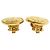 Orecchini a clip rotondi Chanel Gold CC Gold Plated Rue Cambon - vista 7