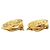 Orecchini a clip rotondi Chanel Gold CC Gold Plated Rue Cambon - vista 8