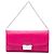 Portafoglio Diorling con catena in pelle di vitello Cannage rosa Dior