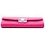 Portafoglio Diorling con catena in pelle di vitello Cannage rosa Dior - vista 3
