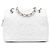 Chanel White Petite Caviar Timeless Tote