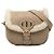 Dior Bobby Crossbody Small in camoscio e shearling Beige