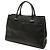 Bolso Tote Chanel Neo Executive Medium de piel de becerro granulada negra - vista 2