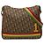 Borsa a tracolla Dior Beige Oblique Canvas Rasta