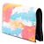 Autre Marque Clutch Saint Laurent de piel rosa con estampado Baby - vista 2