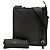 Borsa a tracolla Fendi Black Zucca Spalmati - vista 7