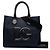 Borsa Shopper Dolce & Gabbana in tela blu con logo DG - vista 7