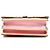 Borsa a tracolla Fendi Pink Mini Scalloped Metallic Studded Leather Kan I - vista 3
