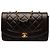 Chanel Black Medium Lambskin Diana Flap