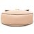 Chloé Drew Crossbody em pele de cordeiro granulada castanha Small - vista 3