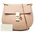 Chloé Drew Crossbody em pele de cordeiro granulada castanha Small - vista 7