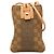 Borsetta cellulare crossbody LOEWE in tela Anagram marrone