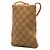 Borsetta cellulare crossbody LOEWE in tela Anagram marrone - vista 2