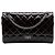 Chanel Brown Quilted Patent Reissue 2.55 Double Flap 226