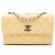 Chanel Yellow Quilted Lambskin Trendy CC Flap