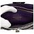 Clutch Elektra Prada em couro de bezerro roxo com tachas e fecho turn-lock - vista 5