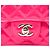 Chanel Pink Mini Rectangular Classic Patent Single Flap - view 5