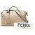 Fendi By The Way kleine Lederhandtasche in Braun - Ansicht 7