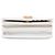 Chanel Mini Quilted Caviar Boy Wallet On Chain Branco - vista 3