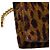 Autre Marque Saint Laurent Borsa a Tracolla a Busta Classic Monogram in Pelle di Vitello Chevron Marrone e Peluria di Vitello con Stampa Leopardata - vista 6
