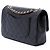 Chanel Black Medium Classic Lambskin Double Flap - Ansicht 2