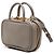 Sac Miu Miu Softy Beau en cuir de veau micro gris - vue 2
