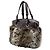 Borsa Tote Chanel Brown Paris Biarritz in Eco-pelliccia Fantasy - vista 2