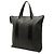 Borsa Tote Fendi Black Zucca Spalmati - vista 2