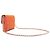 Prada Orange Impuntu Tessuto Chain Crossbody - vista 2