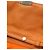 Prada Orange Impuntu Tessuto Chain Crossbody - vista 9