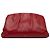 Céline Clutch Celine French Lock in pelle di vitello plisata rossa