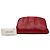 Céline Clutch Celine French Lock in pelle di vitello plisata rossa - vista 6