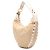 Fendi Beige Canvas Studded Hobo-Tasche - Ansicht 2