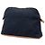Hermès Blue Toile Bolide Trousse De Voyage Pouch PM - vista 2