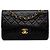 Chanel Black Small Classic Lambskin Double Flap