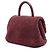 mala Chanel Coco Top Handle Small em pele de carneiro vermelha - vista 2