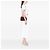 mala Chanel Coco Top Handle Small em pele de carneiro vermelha - vista 6