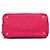 Prada Small Canvas Canapa Logo Tote Rosa - vista 3