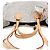 Louis Vuitton Gray Monogram Denim Onthego MM - vista 12