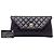 Clutch Chanel Purple Quilted Lambskin Fold Up Again - vista 6