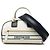 Borsa Bowling Dior Vibe piccola in pelle bianca con zip Dior