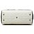 Borsa Bowling Dior Vibe piccola in pelle bianca con zip Dior - vista 3