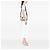 Borsa Bowling Dior Vibe piccola in pelle bianca con zip Dior - vista 6