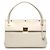 Borsa Dior Parisienne in pelle di vitello liscia bianca