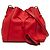 Borsa Tote Millie Mulberry in pelle rossa