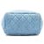 Borsa Secchiello Chanel Blue Quilted Denim Urban Spirit - vista 3